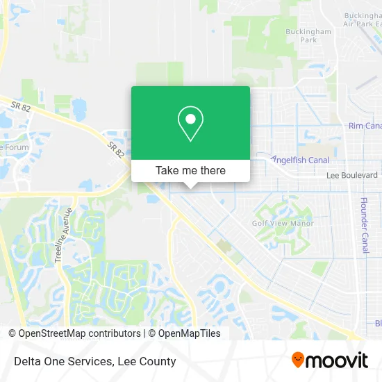 Delta One Services map