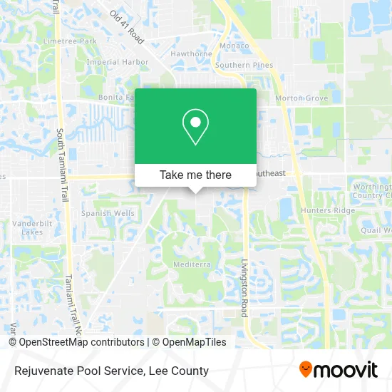 Rejuvenate Pool Service map