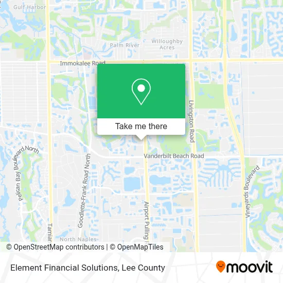 Element Financial Solutions map