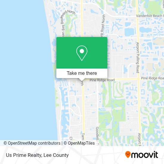 Us Prime Realty map