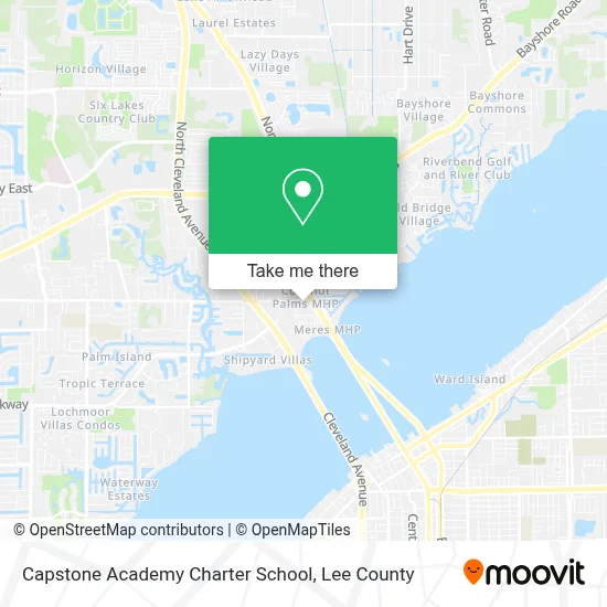 Capstone Academy Charter School map