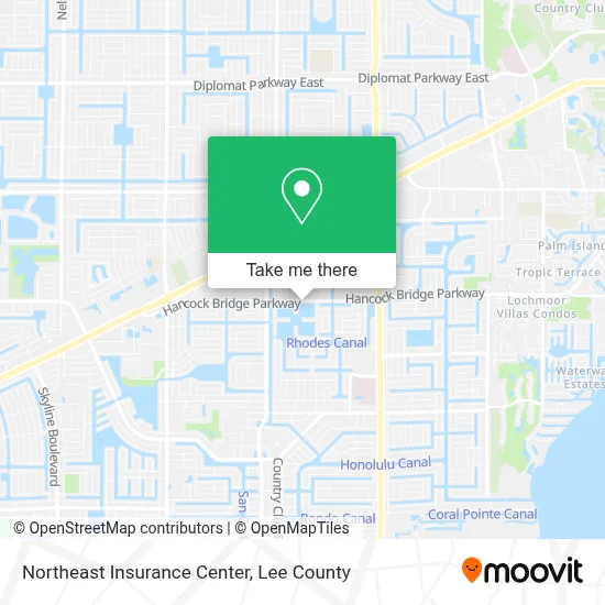 Northeast Insurance Center map