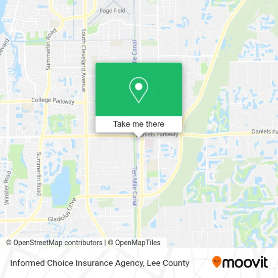 Informed Choice Insurance Agency map