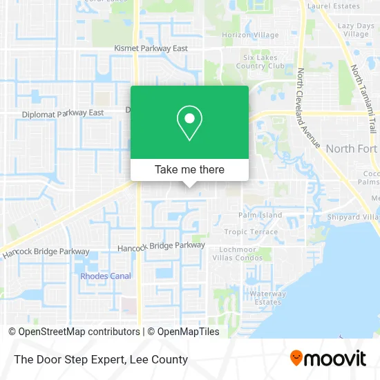 The Door Step Expert map