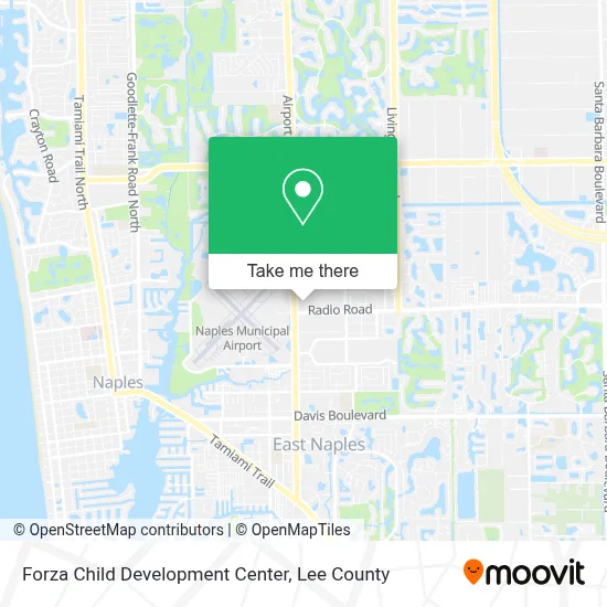 Forza Child Development Center map