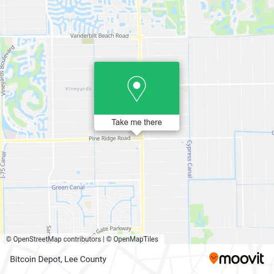 Bitcoin Depot map