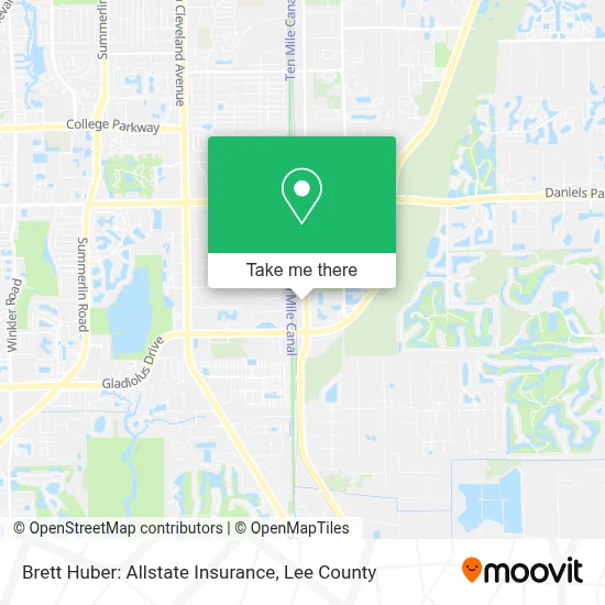 Brett Huber: Allstate Insurance map