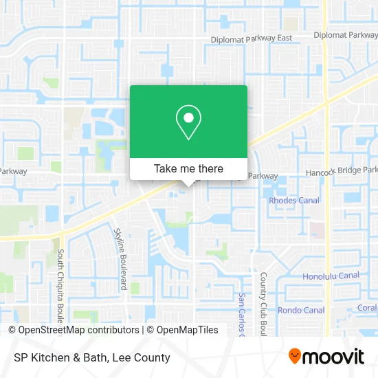 SP Kitchen & Bath map