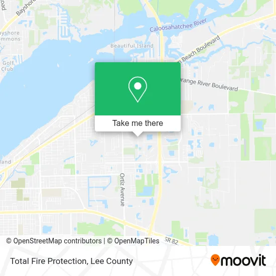 Total Fire Protection map