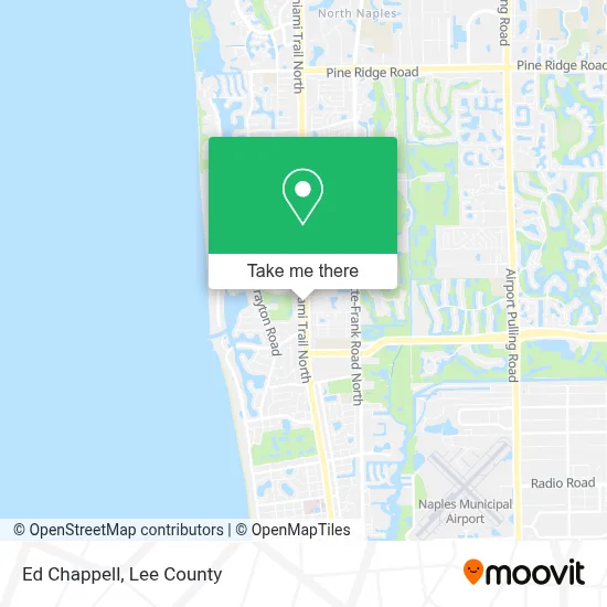 Ed Chappell map