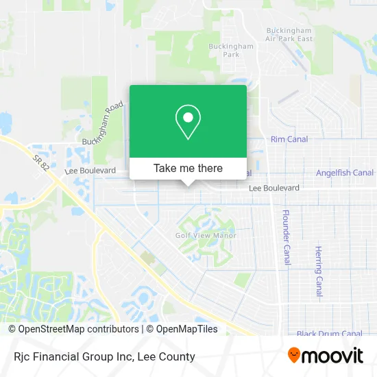 Rjc Financial Group Inc map