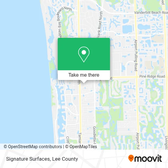 Signature Surfaces map