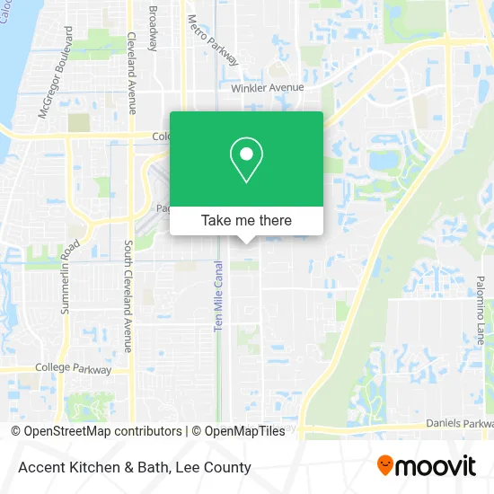 Accent Kitchen & Bath map