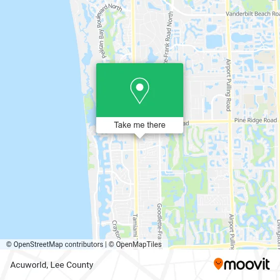 Acuworld map
