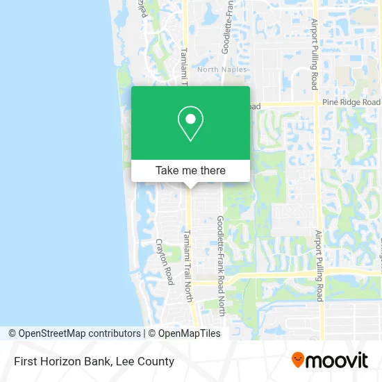 First Horizon Bank map