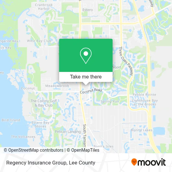 Regency Insurance Group map