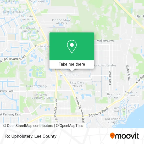 Rc Upholstery map