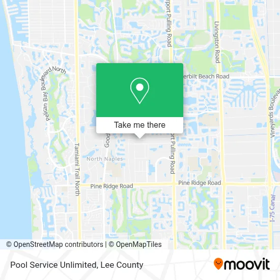 Pool Service Unlimited map