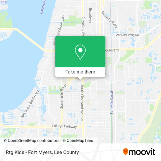 Rtg Kids - Fort Myers map