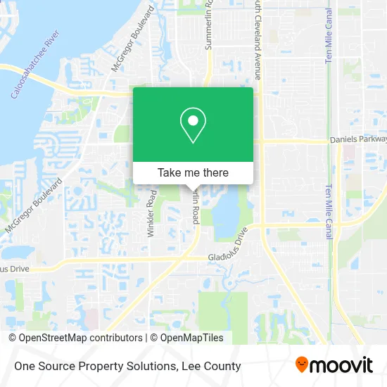 One Source Property Solutions map