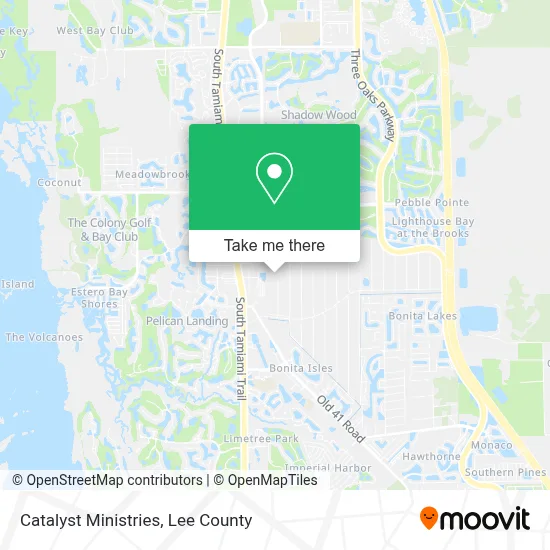 Catalyst Ministries map