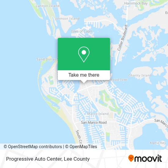Progressive Auto Center map