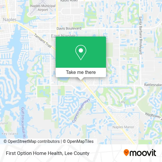 First Option Home Health map