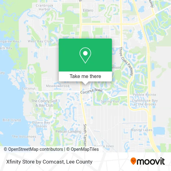 Xfinity Store by Comcast map