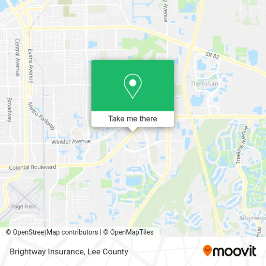 Brightway Insurance map