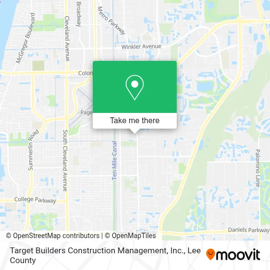 Target Builders Construction Management, Inc. map