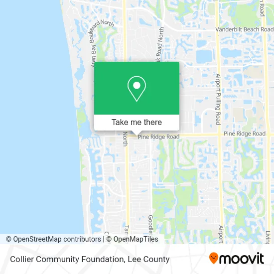 Collier Community Foundation map