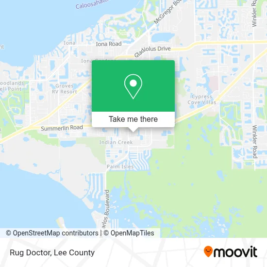 Rug Doctor map