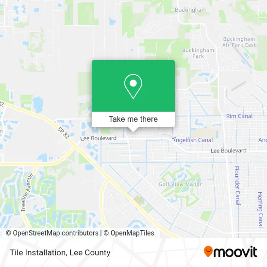 Tile Installation map