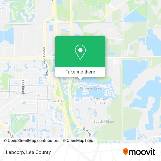 Labcorp map