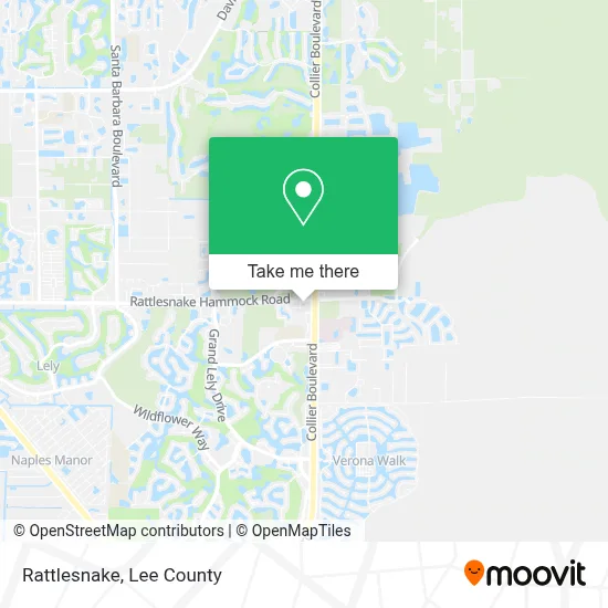 Rattlesnake map