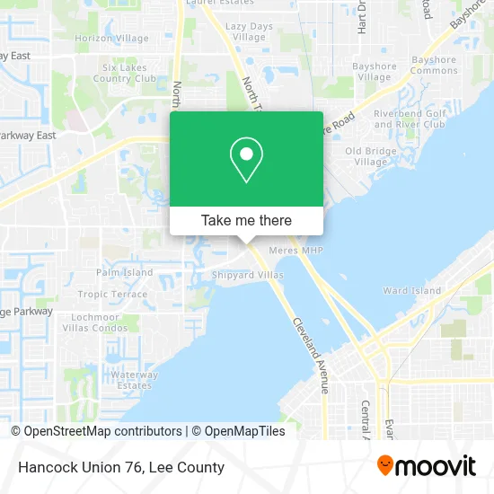 Hancock Union 76 map