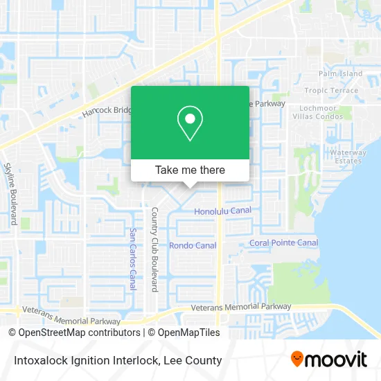 Intoxalock Ignition Interlock map