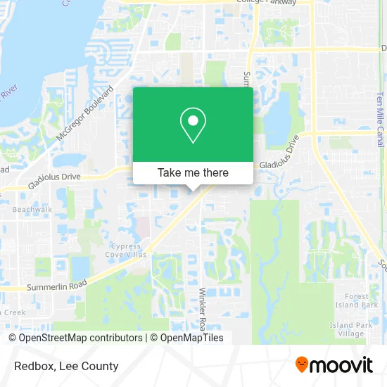 Redbox map