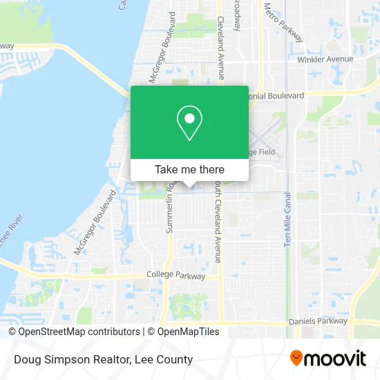 Doug Simpson Realtor map