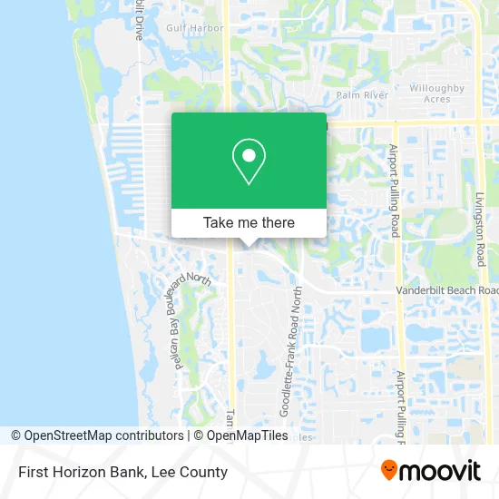 First Horizon Bank map