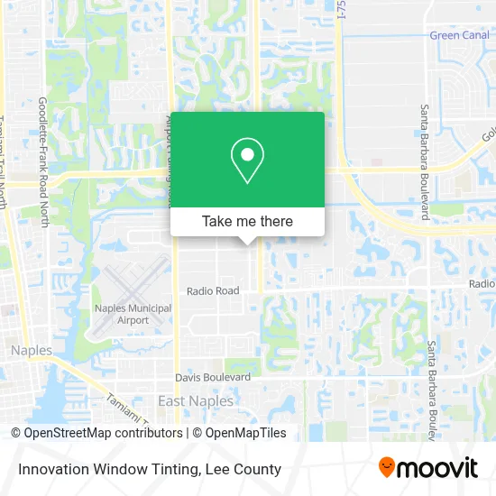 Innovation Window Tinting map