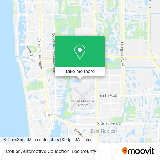Collier Automotive Collection map