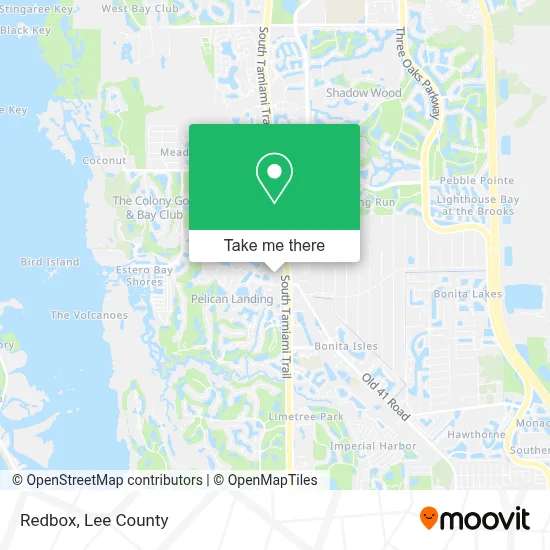 Redbox map