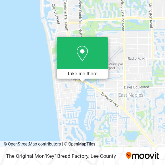 The Original Mon"Key" Bread Factory map
