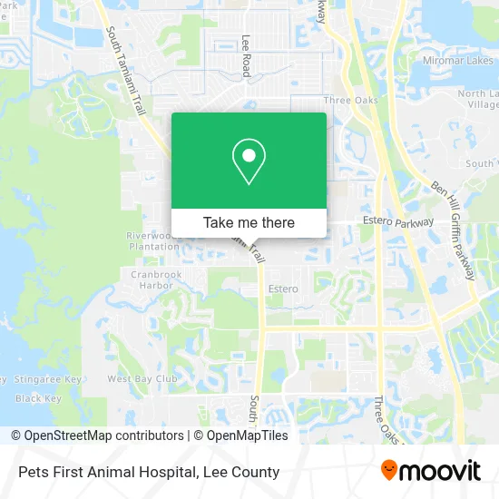 Pets First Animal Hospital map