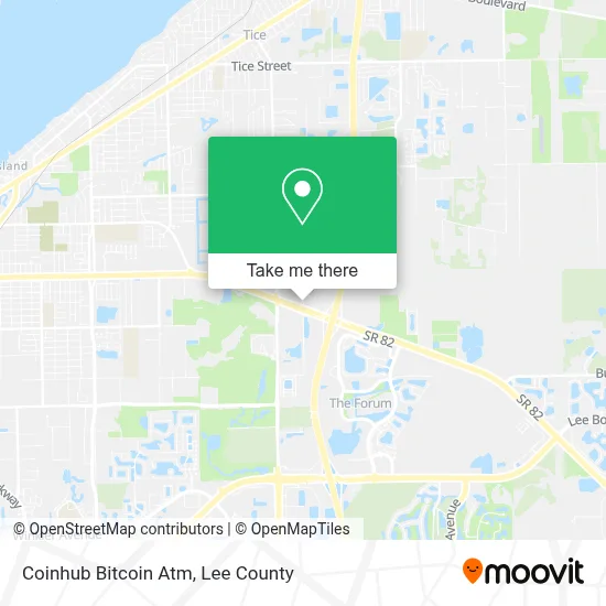 Coinhub Bitcoin Atm map