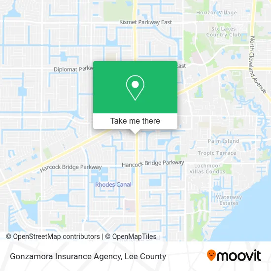 Gonzamora Insurance Agency map