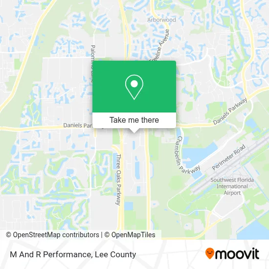 M And R Performance map