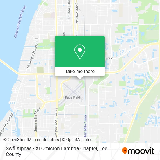 Swfl Alphas - XI Omicron Lambda Chapter map