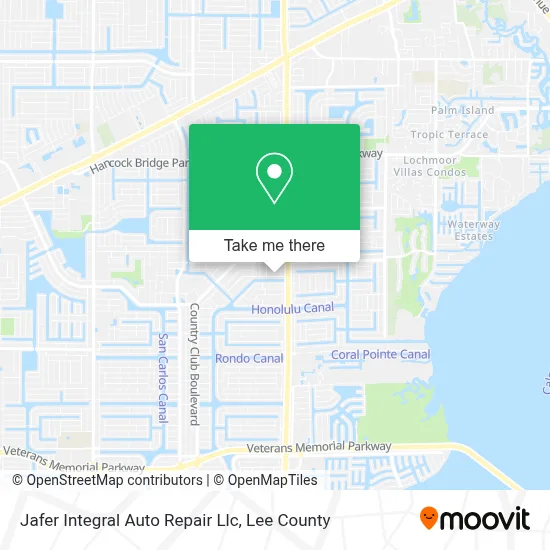 Jafer Integral Auto Repair Llc map